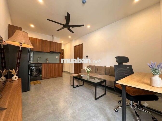 CĂN HỘ 1PN FULL NỘI THẤT - YÊN TĨNH KHÔNG CÔNG TRÌNH - NHẬN PET