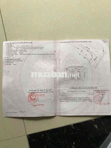 CHÚ SÁU VỠ NỢ CẦN BÁN GẤP LÔ ĐẤT MẶT TIỀN ĐƯỜNG NHỰA LƯU KHAI HỒNG