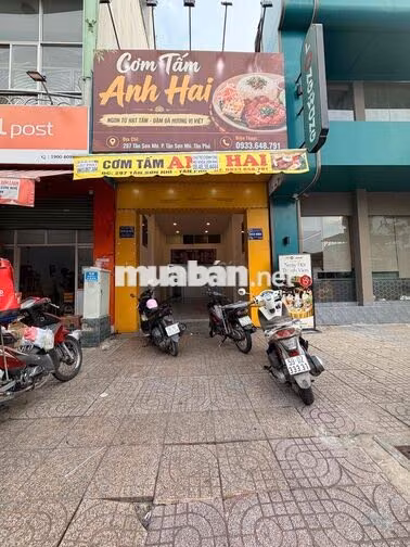 BÁN NHÀ 297 TÂN SƠN NHÌ . MẶT TIỀN KINH DOANH . VỊ TRÍ ĐẮT ĐỊA  KD