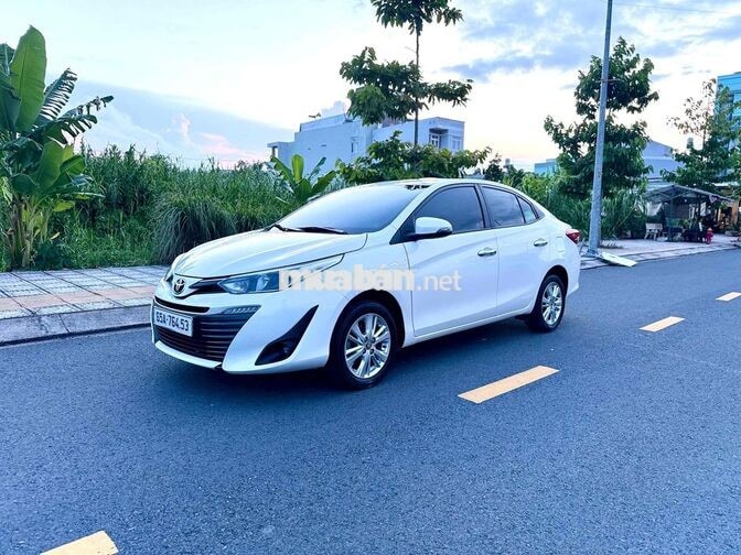 🛵Toyota Vios Bản G Full 2019 Số tự động Trắng