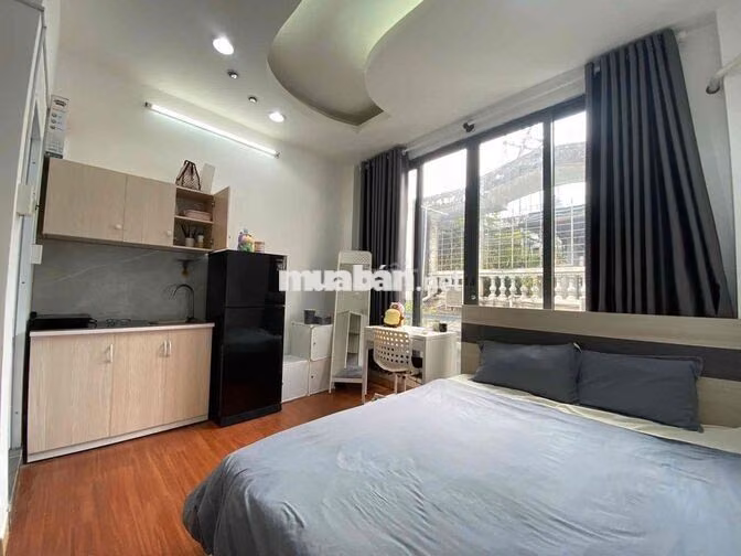 Cho thuê phòng trọ ban công đường Nguyễn đình Chiểu Hồ con rùa full Nt