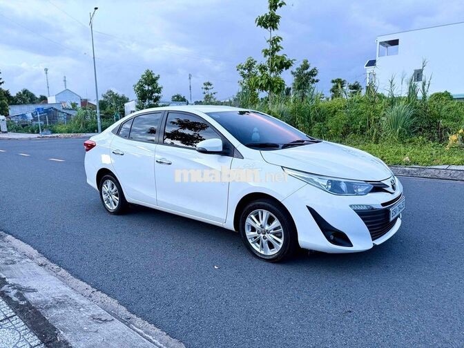🛵Toyota Vios Bản G Full 2019 Số tự động Trắng