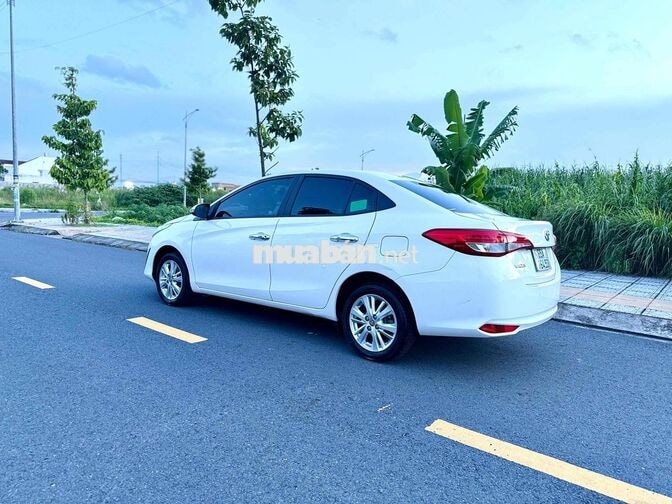 🛵Toyota Vios Bản G Full 2019 Số tự động Trắng