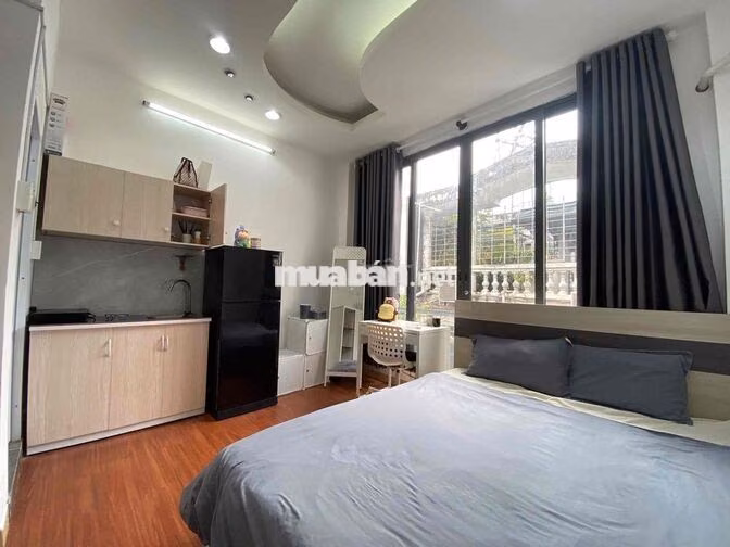 Cho thuê phòng trọ ban công đường Nguyễn đình Chiểu Hồ con rùa full Nt