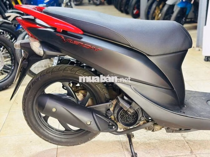 XE MÁY THỊNH PHÁT - VISION 110 FI ĐEN NHÁM ZIN ĐẸP