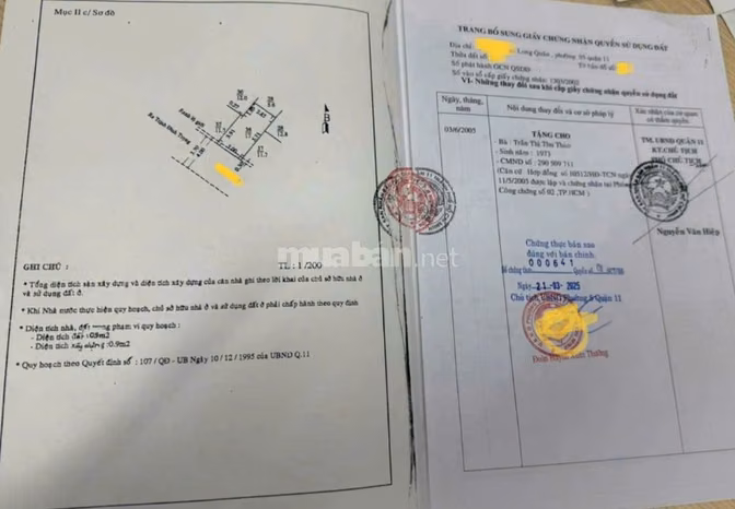BÁN NHÀ HẺM 4M (XH) LẠC LONG QUÂN, P.3,Q.11, 3,88 TỶ