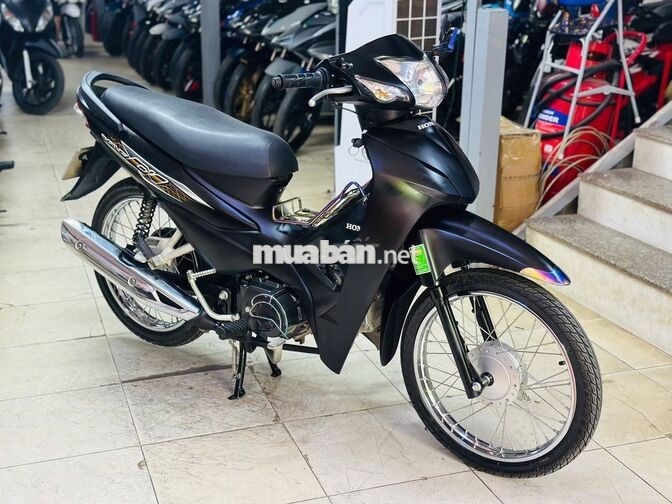 XE MÁY THỊNH PHÁT- WAVE A 110 ĐEN NHÁM 2025 LƯỚT