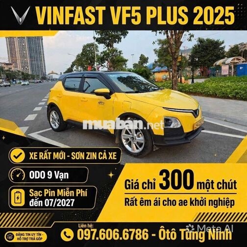 VinFast VF5 Plus 2025 Vàng 9 vạn