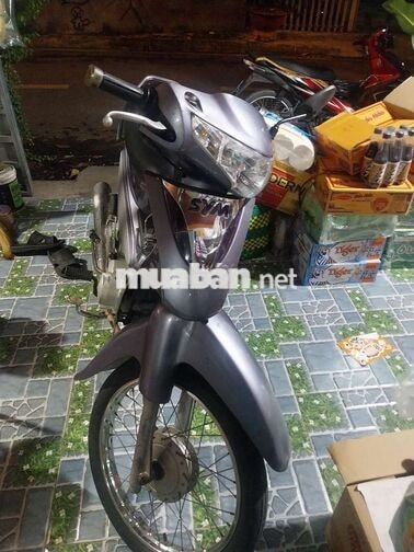 SYM Angel 100 Xám Xe số