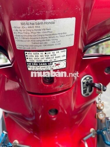 WaweRsx_2010^Bstp*9chủ Giấy tờ đầy đủ Cần Bán