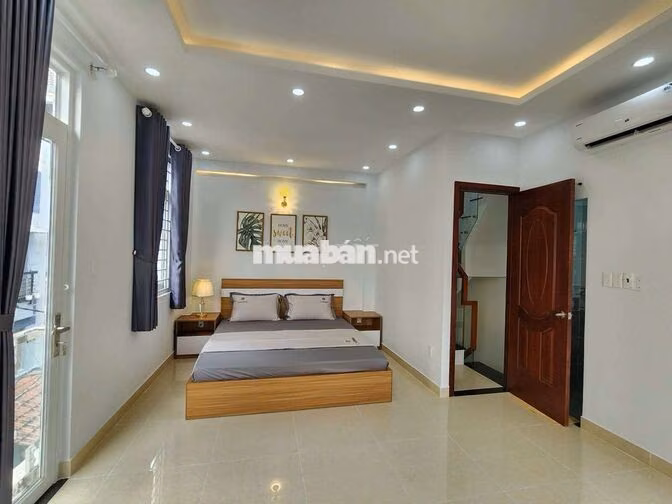 Cho thuê nhà mới 3 PN Chu Văn An giá chỉ 18tr