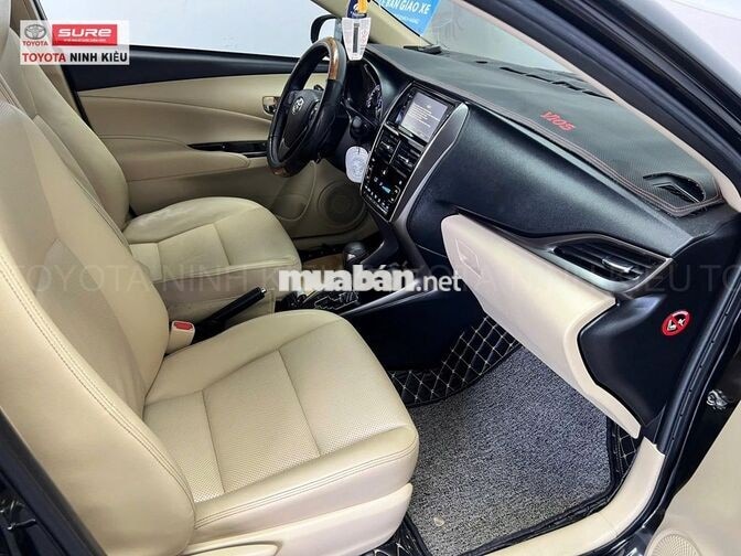 Toyota Vios 1.5G 2022 Đen 35.000 km