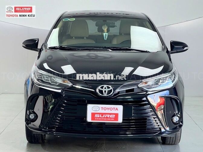 Toyota Vios 1.5G 2022 Đen 35.000 km