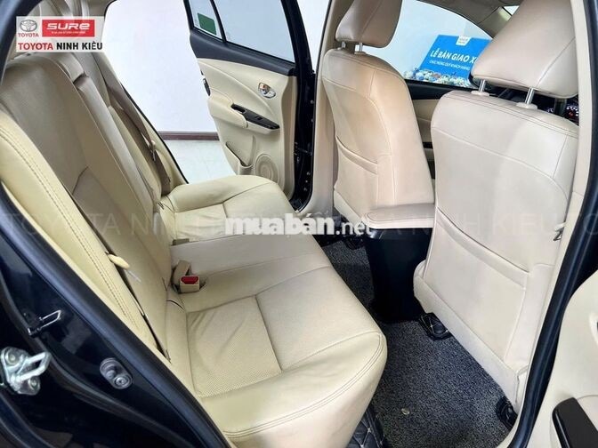 Toyota Vios 1.5G 2022 Đen 35.000 km