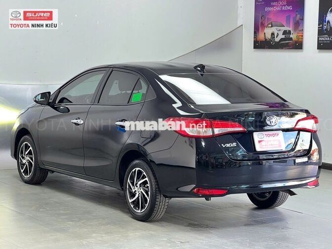 Toyota Vios 1.5G 2022 Đen 35.000 km