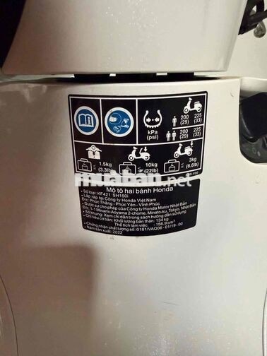 Honda SH150i 2022 Trắng 10800 km