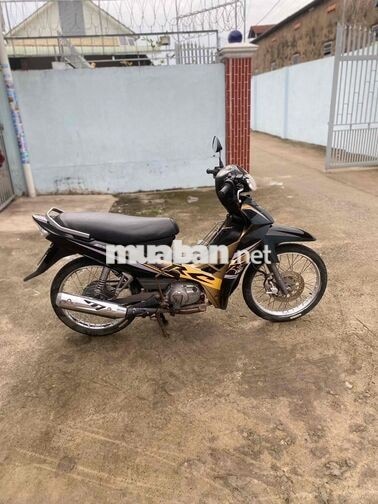 Yamaha Sirius Đen vàng Xe số