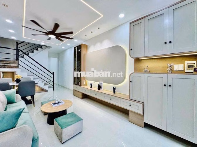 🔥 NHÀ ĐẸP NGAY CHỢ BÀ CHIỂU – CHỈ 10M RA HẺM XE TẢI – FULL NỘI THẤT