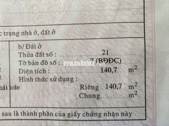 CHÍNH CHỦ BÁN BIỆT THỰ VĂN CHUNG – 450M RA T3 METRO 6, METRO 2