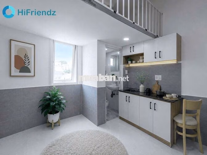 PHÒNG FULL NỘI THẤT CỬA SỔ TRỜI GẦN ĐH VĂN LANG, ĐH CÔNG NGHIỆP TPHCM