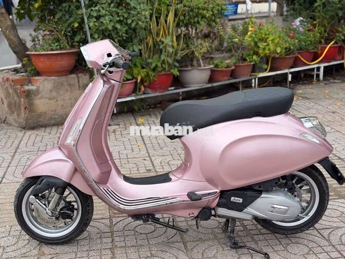 Piaggio Vespa Sprint 125cc Iget Abs Hồng TFT