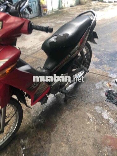 Yamaha Taurus Đỏ đen Nhật máy êm điện đèn đầu đủ