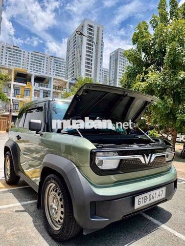 VinFast VF3 2025 Xanh lá Ghế da