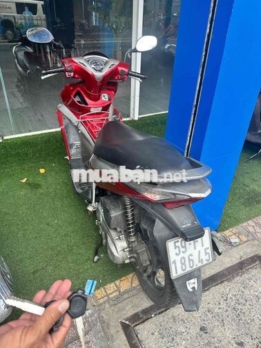 Honda Air Blade Fi 2011 Đỏ-Bạc-Đen