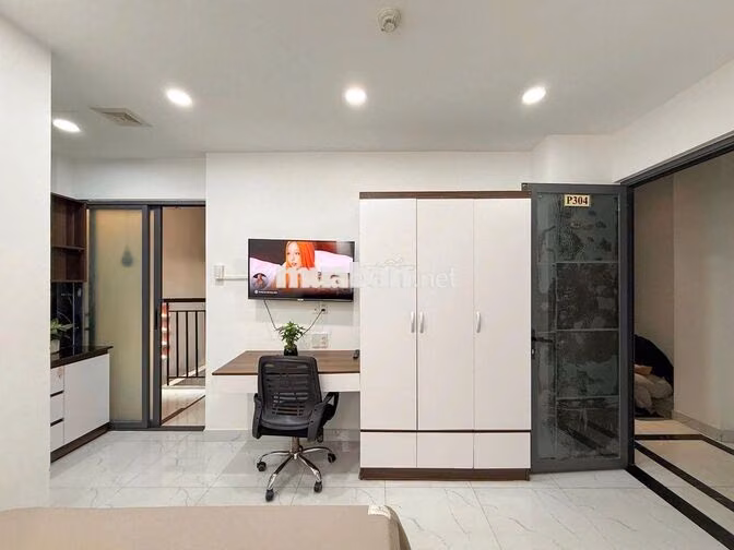 STUDIO FULL NỘI THẤT, MÁY GIẶT RIÊNG NGAY BÙI HỮU NGHĨA, CHỢ BÀ CHIỀU