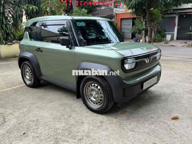 VinFast VF3 2025 Xanh lá Ghế da