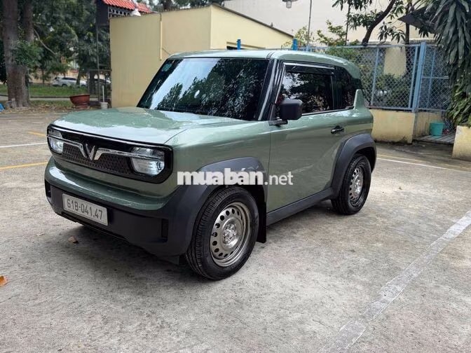 VinFast VF3 2025 Xanh lá Ghế da