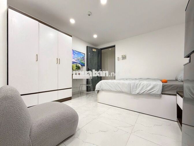 STUDIO FULL NỘI THẤT, MÁY GIẶT RIÊNG NGAY BÙI HỮU NGHĨA, CHỢ BÀ CHIỀU