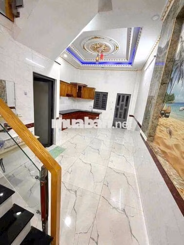 nhà 2 lầu 1 trệt Bình Chuẩn,Thuận An,Gần ngã tư miễu Ông cù,đường 7m