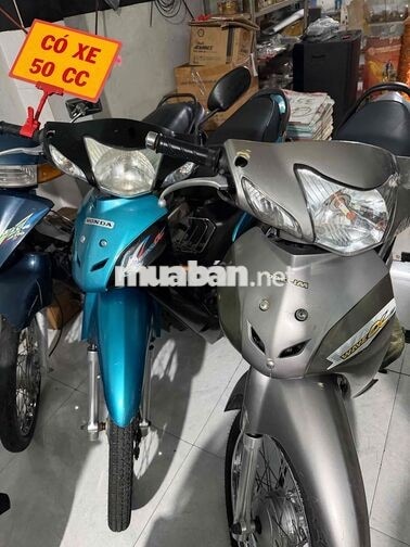Wave 50cc Xám Xanh