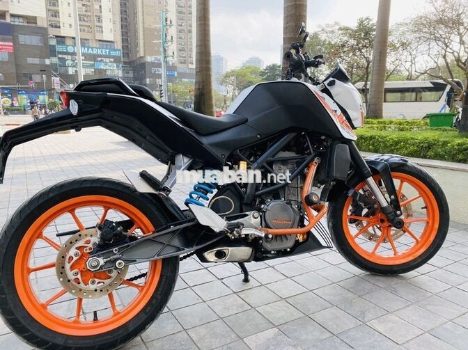 KTM Duke 200 Đen, Trắng, Cam