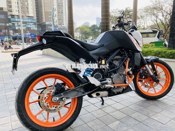 KTM Duke 200 Đen, Trắng, Cam