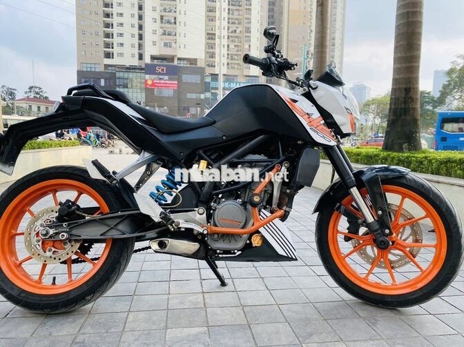 KTM Duke 200 Đen, Trắng, Cam