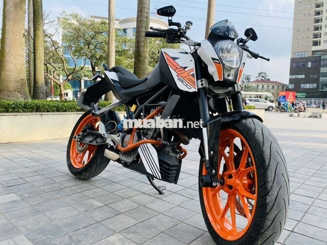 KTM Duke 200 Đen, Trắng, Cam