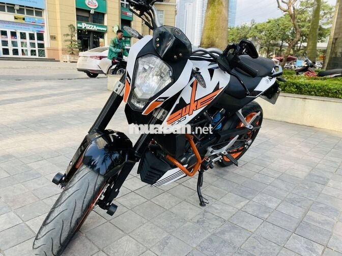 KTM Duke 200 Đen, Trắng, Cam