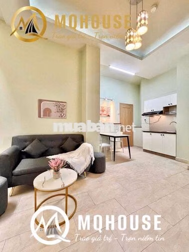 2 Phòng Ngủ - 2WC - 60m2 - Full Nội Thất- Khu Sân Bay- Cửu Long