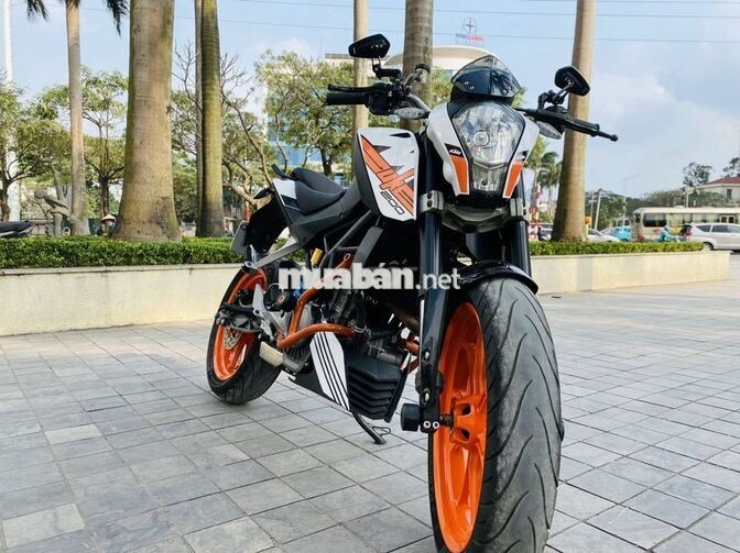 KTM Duke 200 Đen, Trắng, Cam