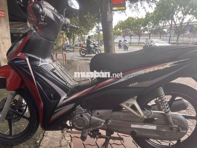 Honda Wave RSX 110 Đỏ đen Xe số