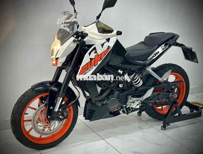 KTM Duke 200 2018 Đen Trắng Cam