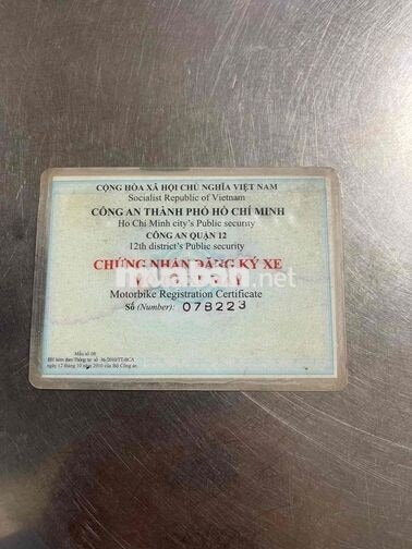 AB 2008 TPHCM CÓ GL ĐỖI XE