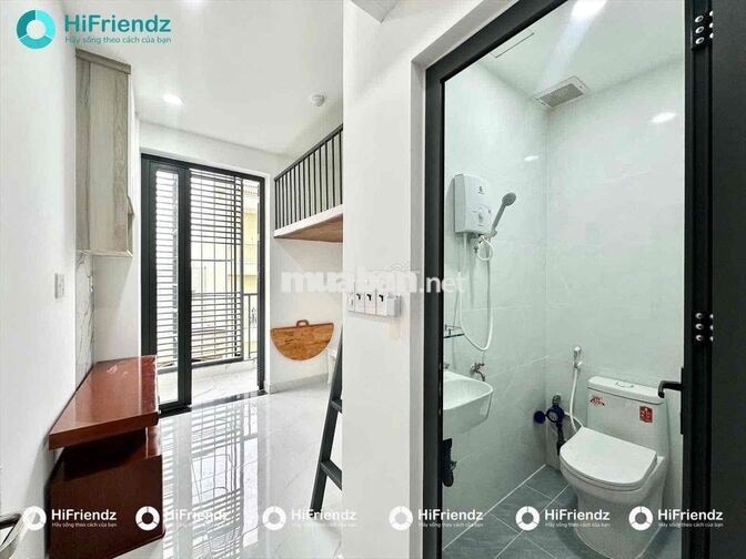 Cho Thuê Phòng Gác Ban Công Đầy Đủ Nội Thất Mới Xây Gần Aeon Mall TP