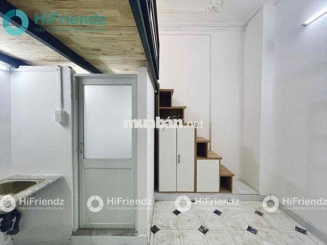 🔥CHO THUÊ PHÒNG GÁC NỘI THẤT CƠ BẢN GẦN HUỲNH VĂN BÁNH