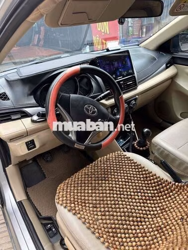 Toyota Vios 2015 Số sàn Bạc 220000 km