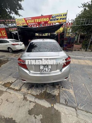 Toyota Vios 2015 Số sàn Bạc 220000 km