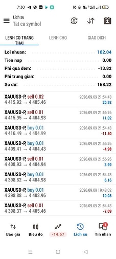 🛑 CẬP NHẬT ROBOT GIAO DỊCH TỰ ĐỘNG NGÀY HÔM QUA 9/9