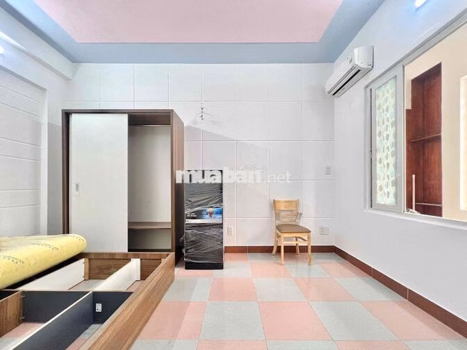 STUDIO FULL NỘI THẤT MỚI 100%_GẦN CHỢ THẠCH ĐÀ_CỬA SỔ THOÁNG, ĐẸP KENG